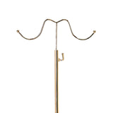 Maxbell 2xHandbag Display Stand Multifunctional Bags Display Holder with Hanging Hook Gold