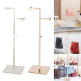 Maxbell 2xHandbag Display Stand Bag Display Rack Holder with Hanging Hook Adjustable