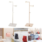 Maxbell 2xHandbag Display Stand Bag Display Rack Holder with Hanging Hook Adjustable