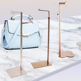 Maxbell 2xHandbag Display Stand Bag Display Rack Holder with Hanging Hook Adjustable