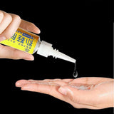 Maxbell Shoe Repair Glue Sturdy Instant Strong Glue Liquid for Rubber Leather Canvas 60ml without Tool