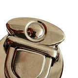 Maxbell 3x5 Pieces Tuck Lock Clasp Bag Lock for Purse for Wallets Leather Handbags Bag B