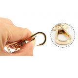 Maxbell 3xSwivel Snap Hooks Replacement DIY Crafts Trigger Clips Swivel Lobster Clasps 25mm Black