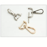 Maxbell 3xSwivel Snap Hooks Replacement DIY Crafts Trigger Clips Swivel Lobster Clasps 25mm Black