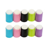 Maxbell 4xFinger Painting Sponge Finger Sponge Daubers for Painting Ink Crafts Drawing 10pcs