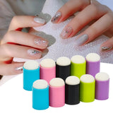Maxbell 3xFinger Painting Sponge Finger Sponge Daubers for Painting Ink Crafts Drawing 10pcs