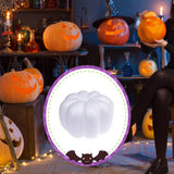 Maxbell 3x10x White Foam Pumpkins Props Crafts for Halloween School Project Birthday