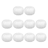 Maxbell 3x10x White Foam Pumpkins Props Crafts for Halloween School Project Birthday