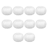 Maxbell 3x10x White Foam Pumpkins Props Crafts for Halloween School Project Birthday
