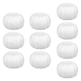 Maxbell 3x10x White Foam Pumpkins Props Crafts for Halloween School Project Birthday