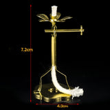 Maxbell Ghee Lamp Modern Butter Lamp Diwali for Table Centerpieces Party style A