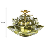 Maxbell Ghee Lamp Modern Butter Lamp Diwali for Table Centerpieces Party style C
