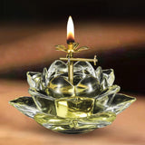 Maxbell Ghee Lamp Modern Butter Lamp Diwali for Table Centerpieces Party style C