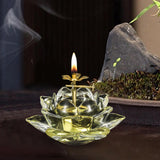 Maxbell Ghee Lamp Modern Butter Lamp Diwali for Table Centerpieces Party style C