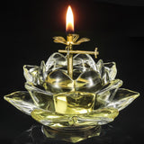 Maxbell Ghee Lamp Modern Butter Lamp Diwali for Table Centerpieces Party style C