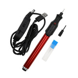 Maxbell Electric Engraving Pen Adjustable DIY Crafts Wood Professional Engraver Tool Gold