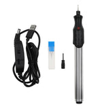 Maxbell Electric Engraving Pen Adjustable DIY Crafts Wood Professional Engraver Tool Gold