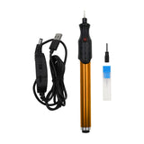 Maxbell Electric Engraving Pen Adjustable DIY Crafts Wood Professional Engraver Tool Gold