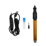 Maxbell Electric Engraving Pen Adjustable DIY Crafts Wood Professional Engraver Tool Gold
