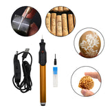 Maxbell Electric Engraving Pen Adjustable DIY Crafts Wood Professional Engraver Tool Gold