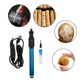 Maxbell Electric Engraving Pen Adjustable DIY Crafts Wood Professional Engraver Tool Blue
