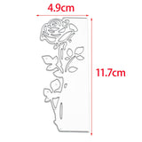 2x Rose Leaves Die Cuts DIY Scrapbooking for Invitations Greeting Card