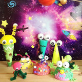 Maxbell 2x12Pcs Craft Foam Cones Christmas Tree Project for Festival Table Centerpiece 9.8cm