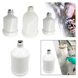 Maxbell Paint Sprayer Cup Threaded Paint Cup Paint Sprayer Accessories White 125ml