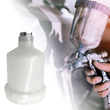Maxbell Paint Sprayer Cup Threaded Paint Cup Paint Sprayer Accessories White 125ml