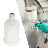 Maxbell Paint Sprayer Cup Threaded Paint Cup Paint Sprayer Accessories White 250ml