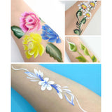 Maxbell 5xFace Body 8 Colors Special Fun Face Paint for Festival Holiday Theatre