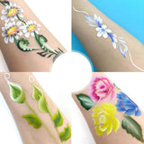 Maxbell 5xFace Body 8 Colors Special Fun Face Paint for Festival Holiday Theatre