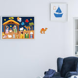 Maxbell Nativity Sticker Scene Kits Funny Nativity DIY Stickers Christmas DIY Crafts Style A