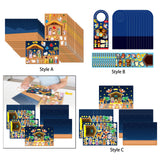Maxbell Nativity Sticker Scene Kits Funny Nativity DIY Stickers Christmas DIY Crafts Style A