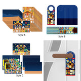 Maxbell Nativity Sticker Scene Kits Funny Nativity DIY Stickers Christmas DIY Crafts Style A