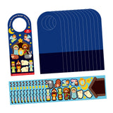 Maxbell Nativity Sticker Scene Kits Funny Nativity DIY Stickers Christmas DIY Crafts Style B