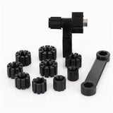 Maxbell Ring Fixture Clamp Holders for Jeweler Professional Polishing Jewelry Making Black