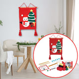 Christmas Crochet Kits Pendant DIY Crochet Doll Kits for Gift Patios Porches Snowman Tapestry