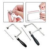 Maxbell Jewelers Saw Handle Tool Hobby Crafts Wood Metal Crafts Making Tools Bow Saw fixed