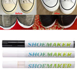 Maxbell Shoe Repair Marker Pen for Fabric Suede Leather Shoes Climbing Leisure Shoes White