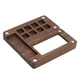 Maxbell Watercolor Palette Wood Paint Palette for Gouache Oil Paint Pigments Acrylic Without Clip