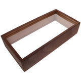Maxbell 2xShadow Box Picture Frame Dried Flowers Frame Dried Flower Dark Wood Color