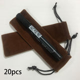 20x Velvet Pen Pouch School Drawstring Pencil Case for Pencil Rollerball Pen