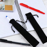 20x Velvet Pen Pouch School Drawstring Pencil Case for Pencil Rollerball Pen