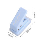 Maxbell Mini 1 Hole Paper Punch Tool Small Circle Punch Kids DIY Scrapbooking Crafts Blue