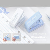 Maxbell Mini 1 Hole Paper Punch Tool Small Circle Punch Kids DIY Scrapbooking Crafts Blue