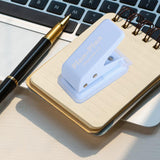 Maxbell Mini 1 Hole Paper Punch Tool Small Circle Punch Kids DIY Scrapbooking Crafts Blue