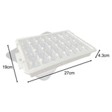 Bead Organizer Box Rectangle Grids Box for Nail Decoration Small Items Rings 24 Grids