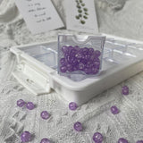 Bead Organizer Box Rectangle Grids Box for Nail Decoration Small Items Rings 24 Grids