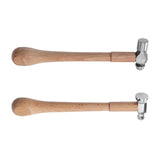 Two Sided Chasing Hammer for Jewelry Making for Metalworking Silversmiths